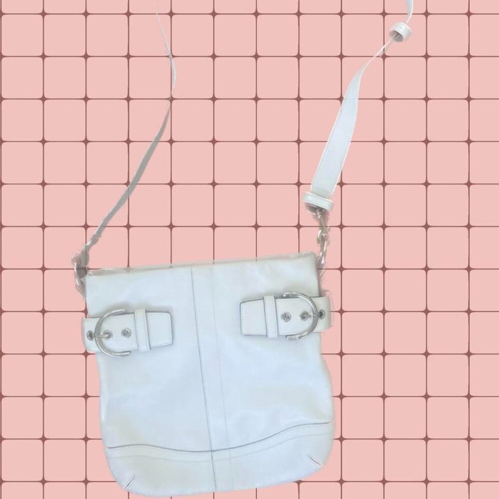 Never Used White Coach Bag